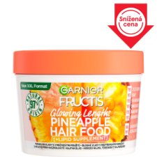 Fructis Hair Food Glowing Lengths Pineapple  3 in1 hair mask for long hair, 400 ml