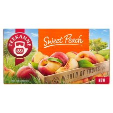 TEEKANNE Sweet Peach, World of Fruits, 20 sáčků, 45g