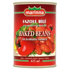 Marinna Fazole bílé v tomatové omáčce 400g
