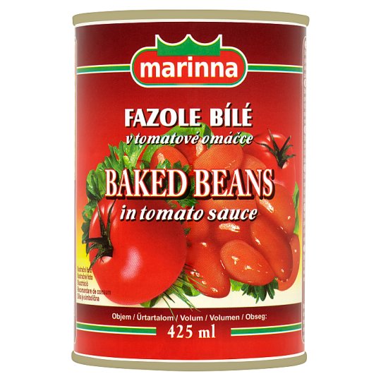 Marinna Fazole bílé v tomatové omáčce 400g