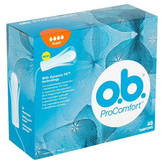 O.B. ProComfort Super tampony 48 ks