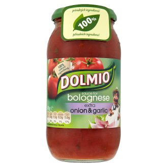 Dolmio Rajčatová omáčka pro přípravu Boloňské omáčky 500g