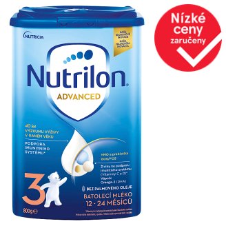 Nutrilon 3 batolecí mléko 12-24 m 800g