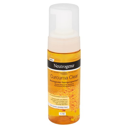 Neutrogena Curcuma Clear Cleaning Foam with Turmeric 150ml - Tesco ...