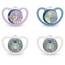 NUK Space Night Teat 6-18 m