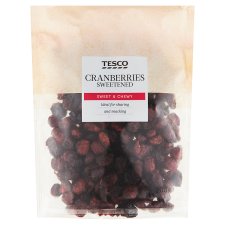 Tesco Cranberries Sweetened 200g