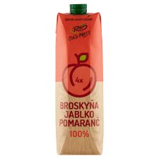 Rio Cold Press 100% vícedruhová ovocná šťáva 1l