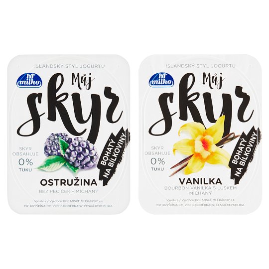 Milko Můj Skyr Blackberry/Cherry 130g