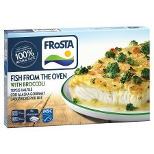 Frosta Fish from the Oven with Broccoli 330g