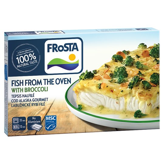 Frosta Fish from the Oven with Broccoli 330g