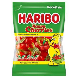 Haribo Happy cherries želé cukrovinky s ovocnými příchutěmi 100g