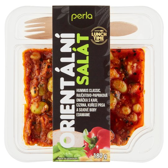 Perla Oriental Salad with Hummus 180g