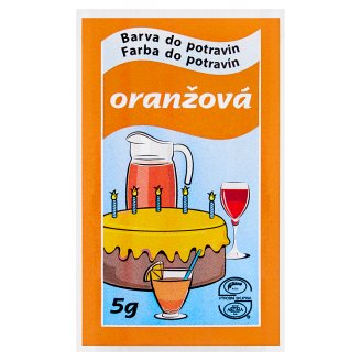 Aroco Barva do potravin oranžová 5g
