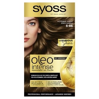 Syoss Oleo Intense dlouhotrvající olejová barva Půvabně Hnědý 5-86