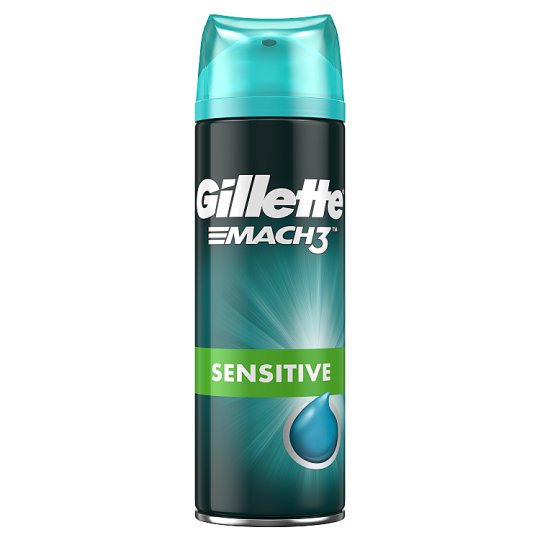 Gillette Mach3 Sensitive Gel Na Holení 200 ml