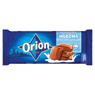 ORION Mléčná Čokoláda Bez Cukru 50g