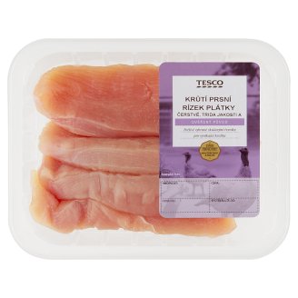 Tesco Čerstvé Krůtí Maso Krůtí prsní řízek plátky 400g