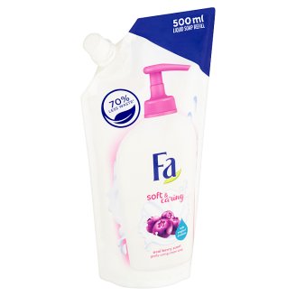 Fa NutriSkin Pečující krémové mýdlo s vůní ovoce acai náhradní náplň 500ml