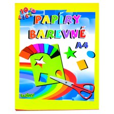 Wiky Barevný papír A4 180 g 10 listů