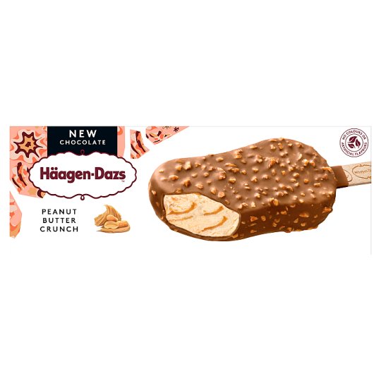 HäagenDazs Peanut Butter Crunch Ice Pop 80ml Tesco Groceries