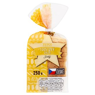 Tesco Toustový chléb světlý 250g