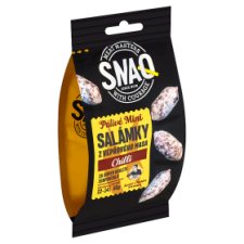 Snaq Mini salámky s chilli 60g