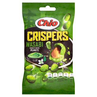 Chio Crispers Wasabi arašídy loupané 65g