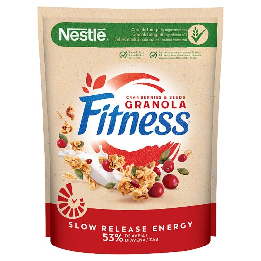 NESTLÉ FITNESS Granola CRANBERRY 300g Tesco Groceries