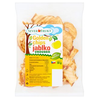 Severofrukt Golden chips jablko vroubek 50g