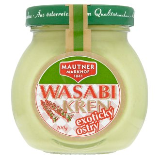 Mautner Markhof Wasabi křen exotický ostrý 100g