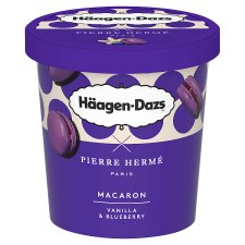 Häagen-Dazs Macaron Vanilla & Blueberry Frozen Cream 420ml