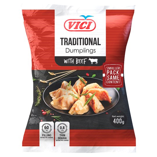 Vici Dumplings with Ring Pre-Cooked Frozen 400g