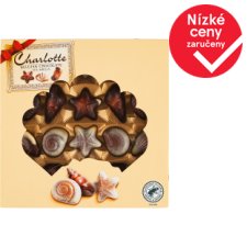 Charlotte Kolekce bonbónů z mléčné, bílé a hořké čokolády s lískooříškovou náplní 250g