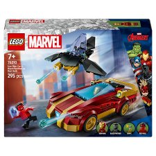 LEGO Marvel 76310 Iron Manovo auto a Black Panther vs. Red Hulk
