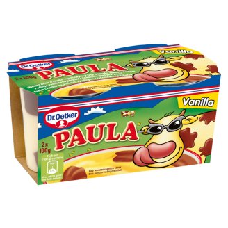 Dr. Oetker Paula Pudingový dezert s vanilkovo-čokoládovou příchutí 2 x 100g