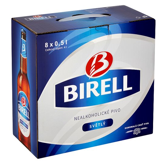 Birell Non-Alcoholic Light Beer 8 x 0.5L