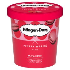 Häagen-Dazs Macaron Strawberry & Raspberry 420ml