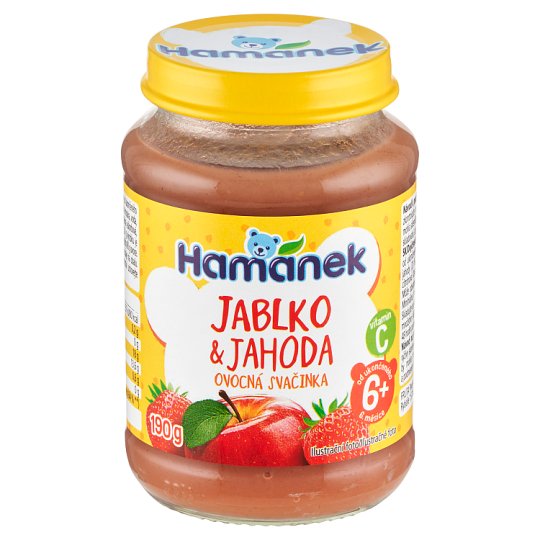 Hamánek S jahodami 190g