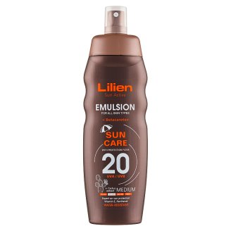 Lilien Sun Active Voděodolná emulze SPF 20 200ml