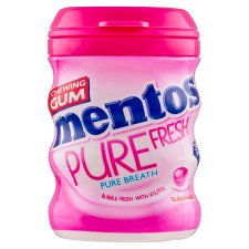 Mentos Pure Fresh Bubble Fresh Chewing Gum 30 pcs 60g