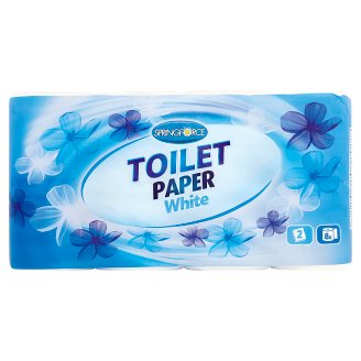 Springforce White toaletní papír 8 rolí