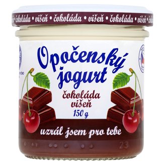 Bohemilk Opočenský jogurt čokoláda višeň 150g