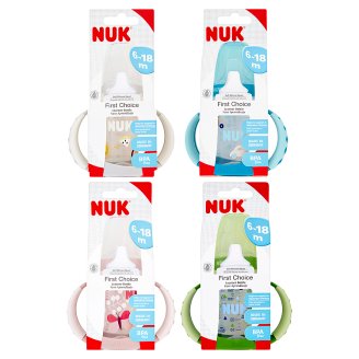 Nuk First Choice lahvička na učení s držátky PP 150ml