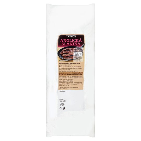 Tesco English Bacon 350g