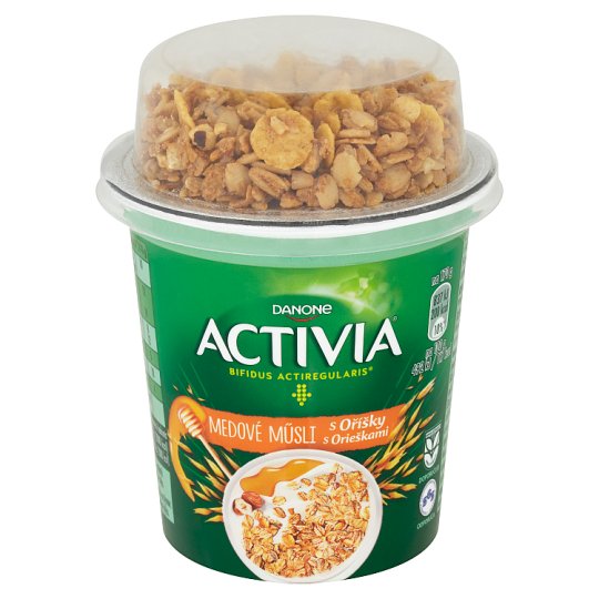 Danone Activia Medové müsli s oříšky 170g