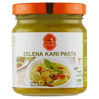 J Lek Zelená kari pasta 195g