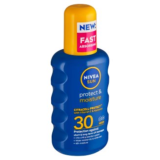 Nivea Sun Protect & Moisture Hydratační sprej na opalování OF 30 200ml