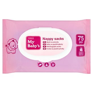 Tesco My Baby´s Sáčky na použité plenky 75 ks
