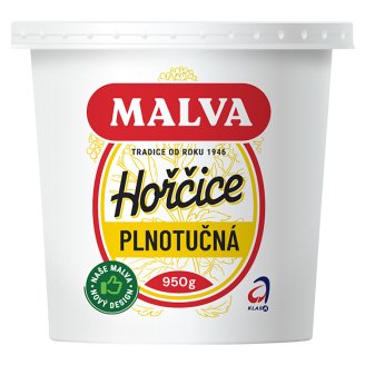 Malva Hořčice plnotučná 950g