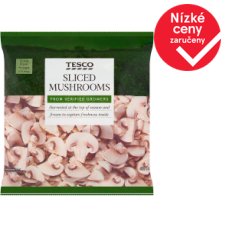 Tesco Žampiony krájené 450g